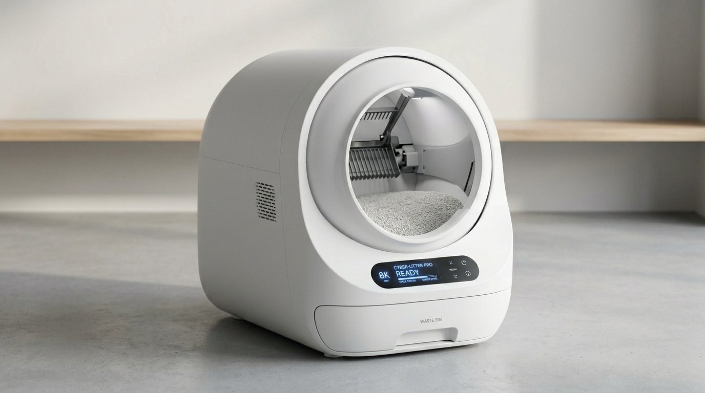 Self-Cleaning Litter Box